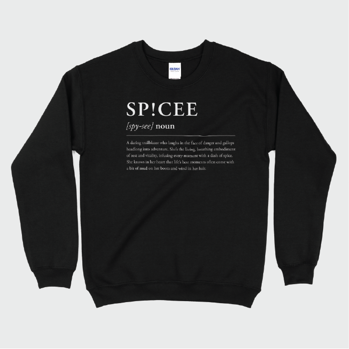 SP!CEE Definition | Black | Sweatshirt