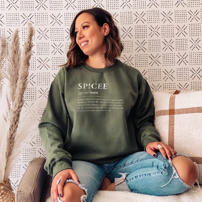 SP!CEE Definition | Army Green | Sweatshirt