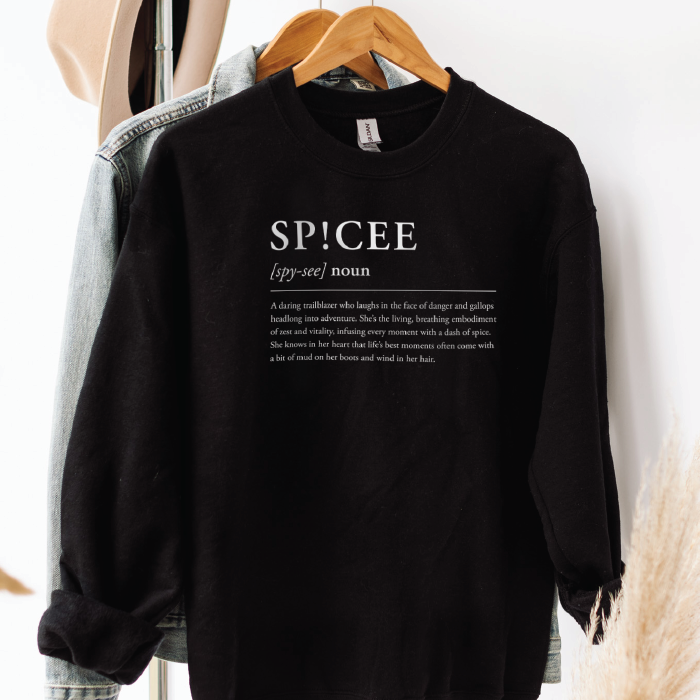 SP!CEE Definition | Black | Sweatshirt