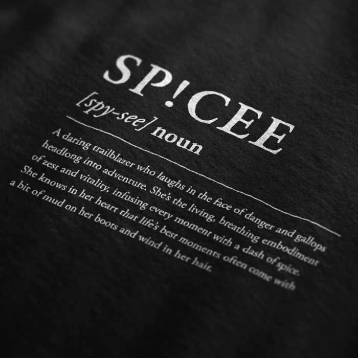 SP!CEE Definition | Black | Sweatshirt