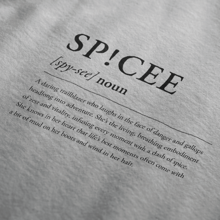SP!CEE Definition | White | Sweatshirt