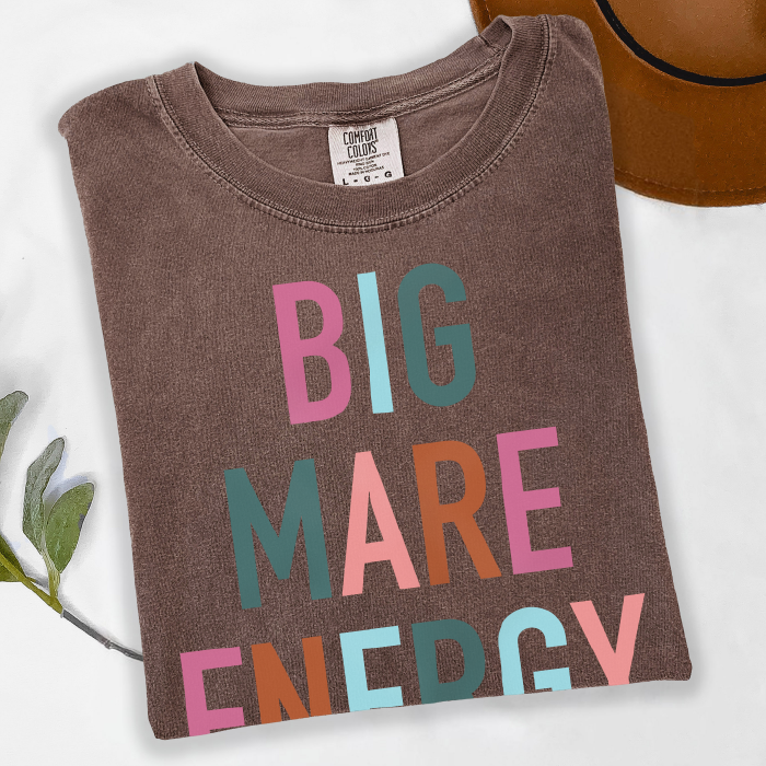 Big Mare Energy | Espresso | Tee Shirt