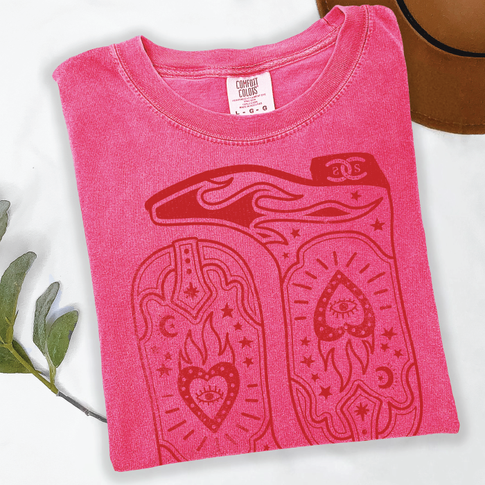 Boots & Bravado | Crunchberry | Tee Shirt