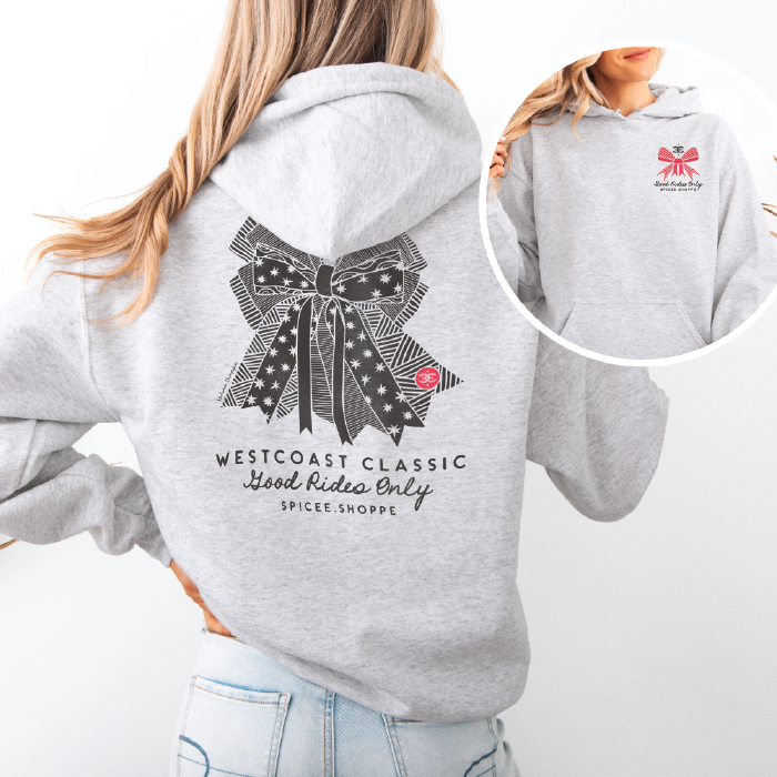 Bows & Spice | Ash Grey | Hoodie