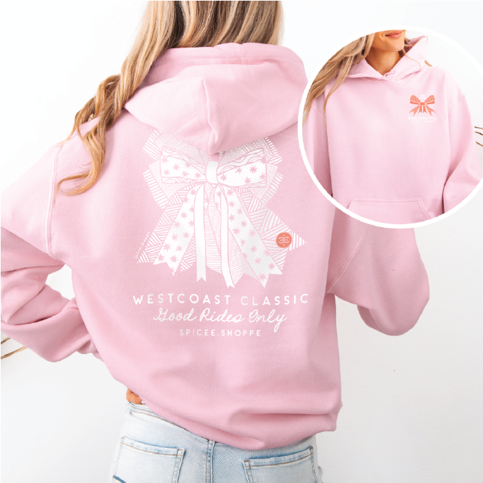 Bows & Spice | Light Pink | Hoodie