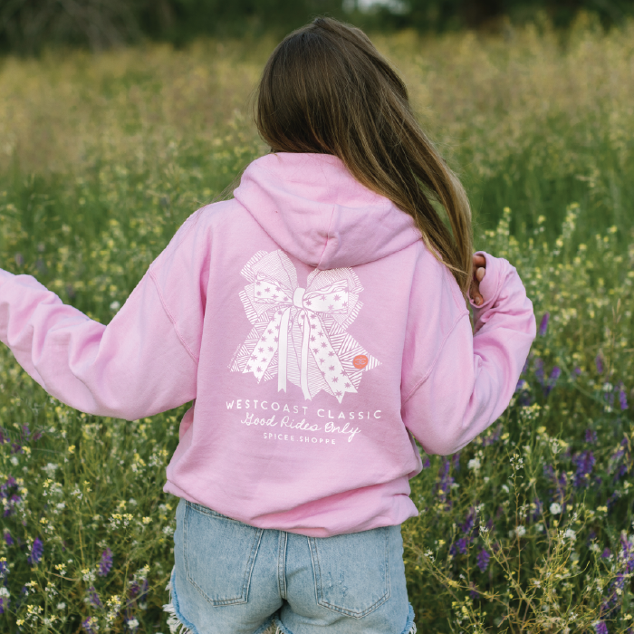 Bows & Spice | Light Pink | Hoodie