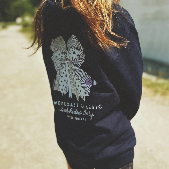 Bows & Spice | Navy Blue | Hoodie