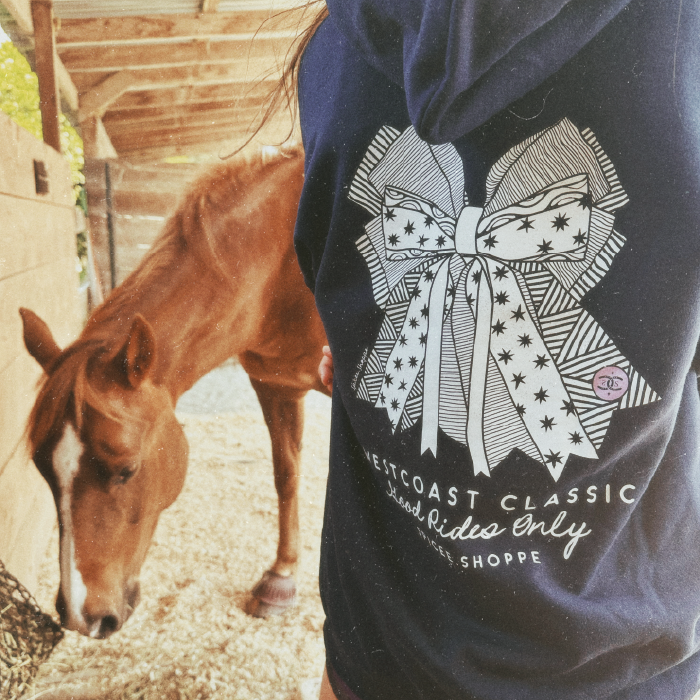 Bows & Spice | Navy Blue | Hoodie