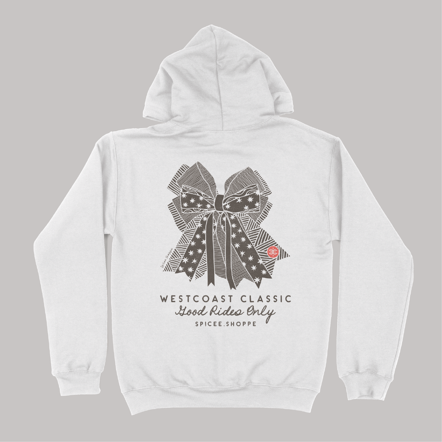 Bows & Spice | White | Hoodie