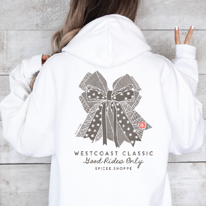 Bows & Spice | White | Hoodie