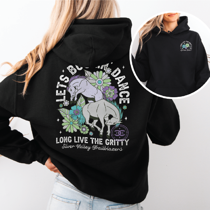 Lets Buckin' Dance | Black | Hoodie