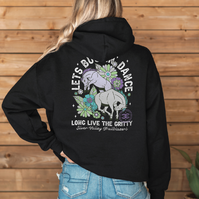 Lets Buckin' Dance | Black | Hoodie