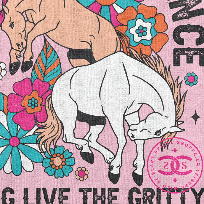 Lets Buckin' Dance | Light Pink | Hoodie