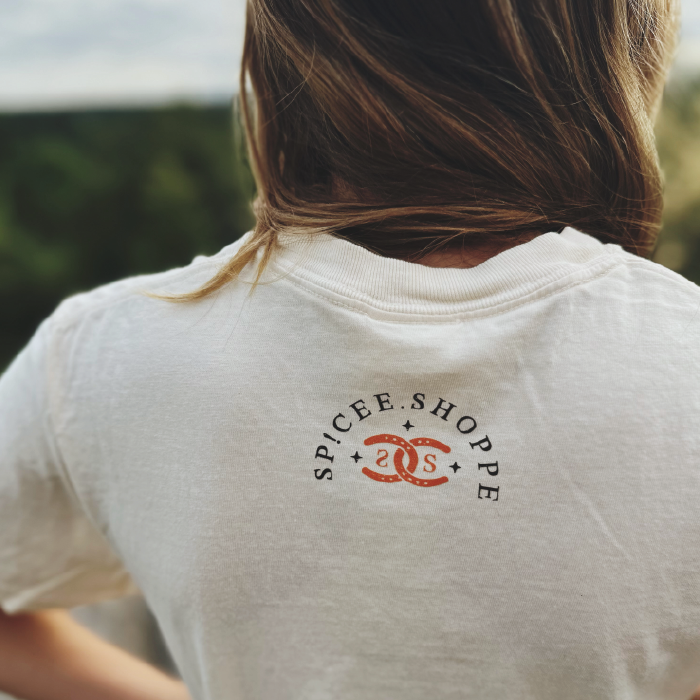 Buckle Up Buttercup | Ivory | Tee Shirt