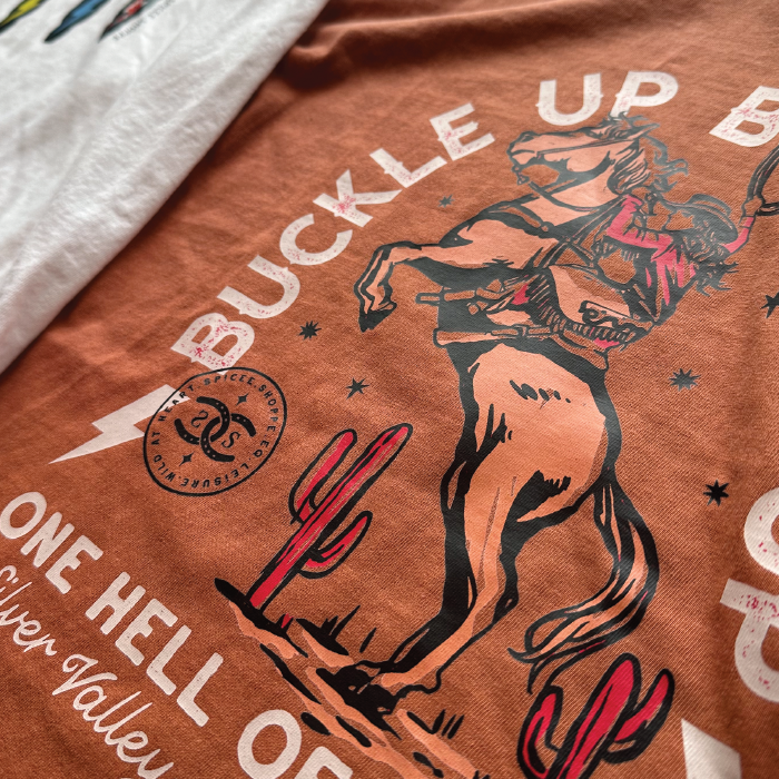 Buckle Up Buttercup | Yam | Tee Shirt