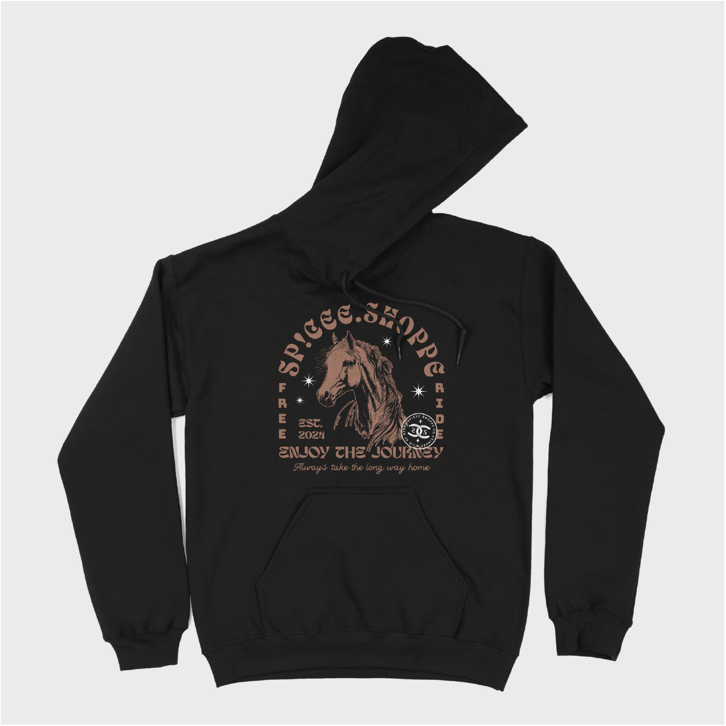 Enjoy The Journey | Black | Hoodie