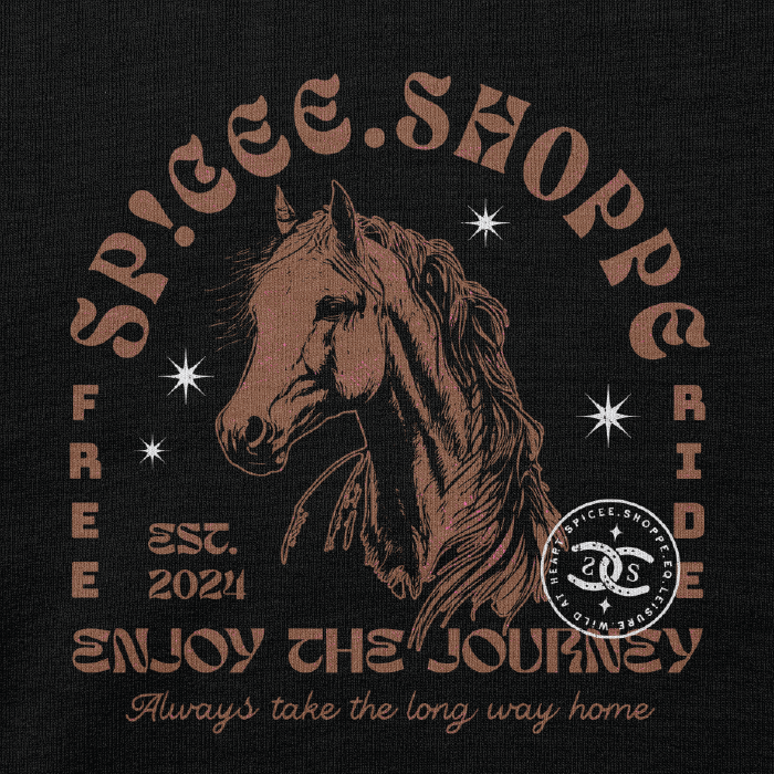 Enjoy The Journey | Black | Hoodie