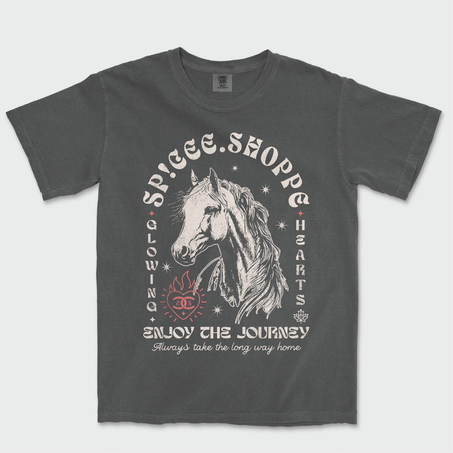 Enjoy The Journey | Pepper | Tee Shirt