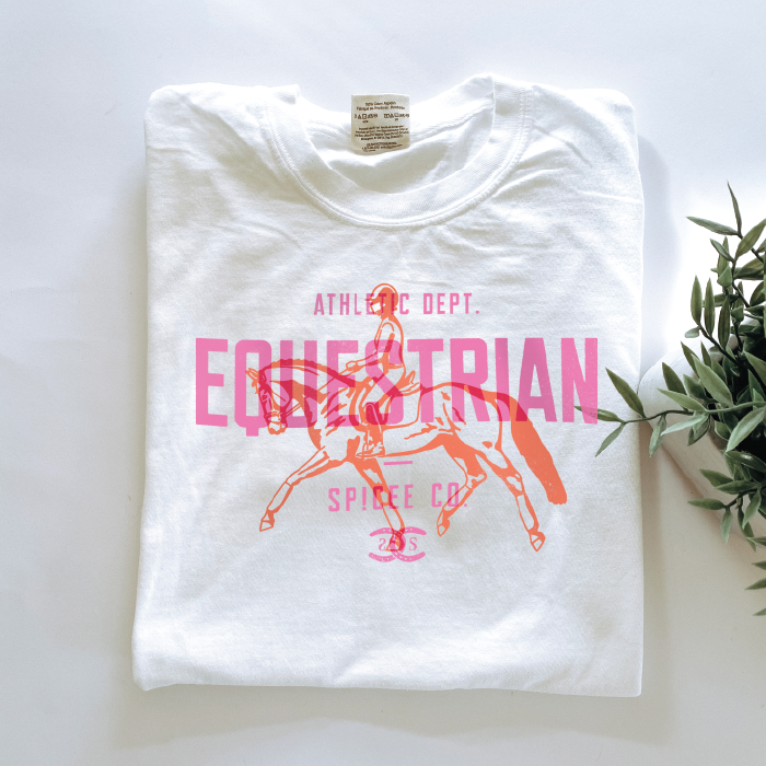 Equestrian | White | Tee Shirt