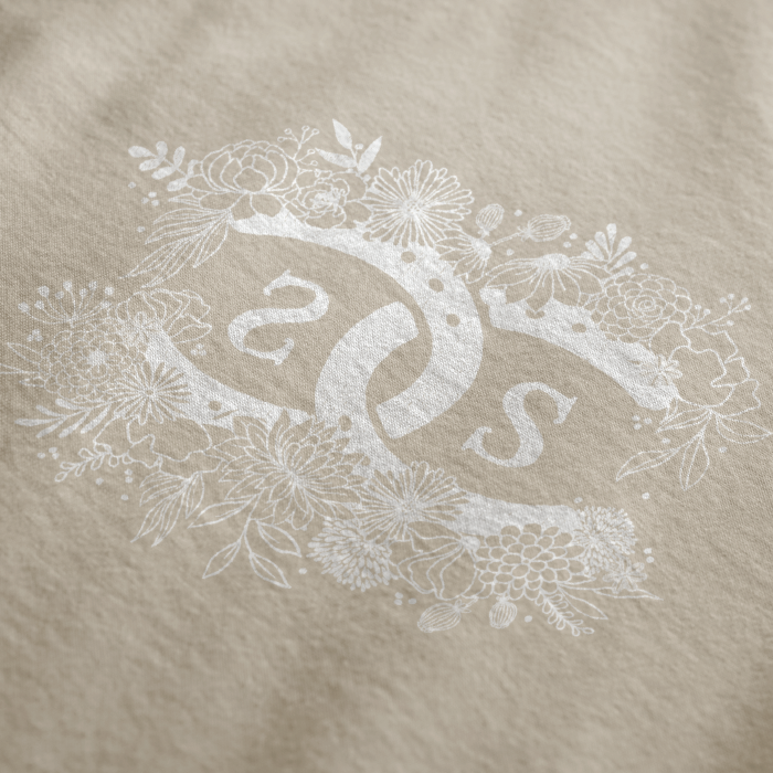 SP!CEE Floral Logo | Sand | Sweatshirt