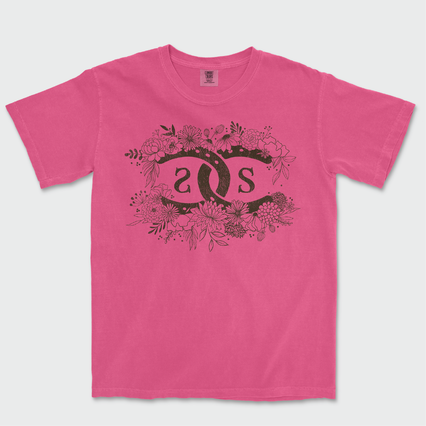 SPICEE Floral Logo | Crunchberry | Tee Shirt
