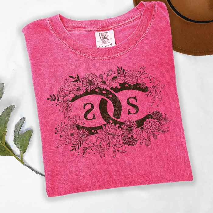 SPICEE Floral Logo | Crunchberry | Tee Shirt