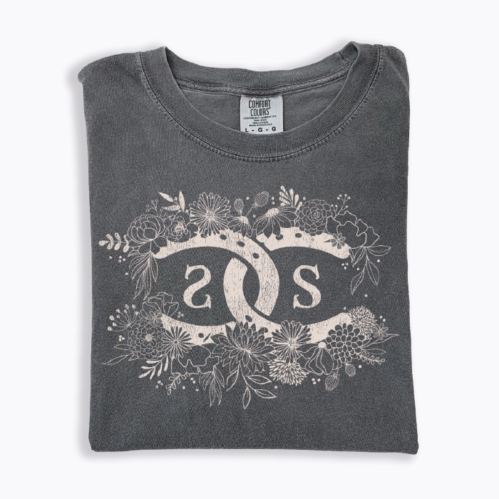 SPICEE Floral Logo | Pepper | Tee Shirt