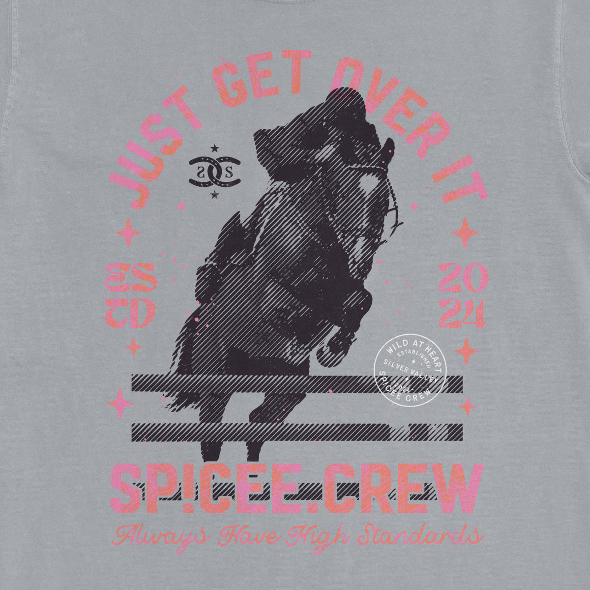 Get Over It | Granite | Tee Shirt