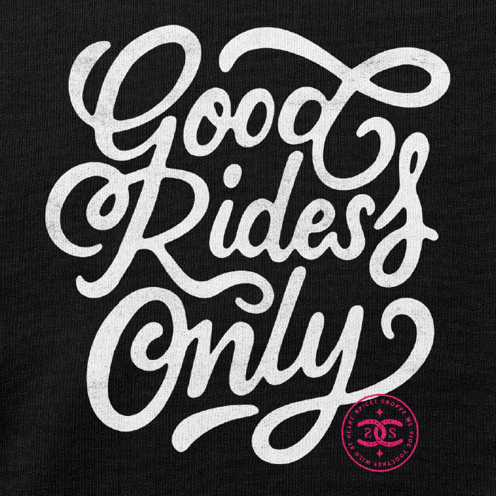 Good Rides Only | Black | Sweatshirt