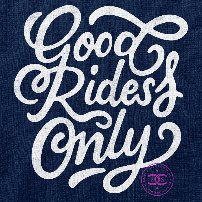Good Rides Only | Navy | Sweatshirt
