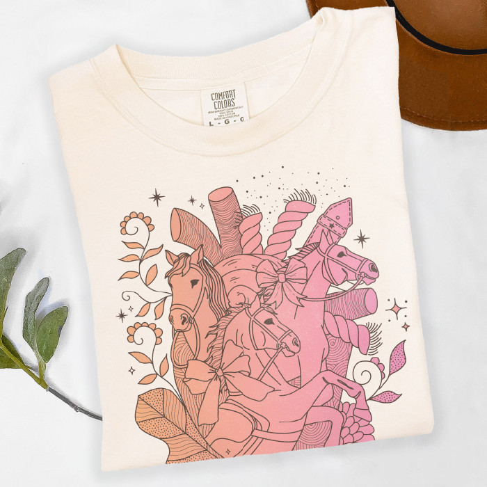 Heart Horse | Ivory | Tee Shirt