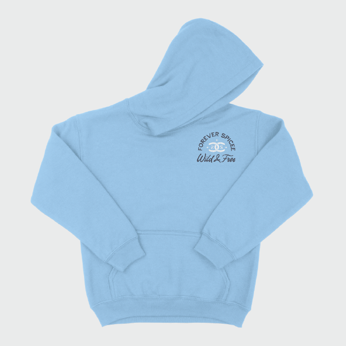 Hearts That Run Free | Light Blue | Hoodie