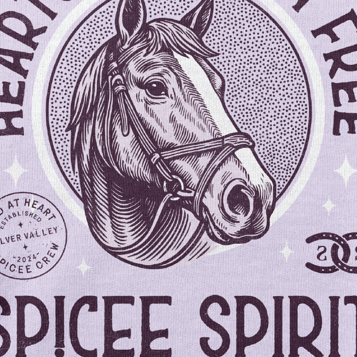 Hearts That Run Free | Orchid | Hoodie