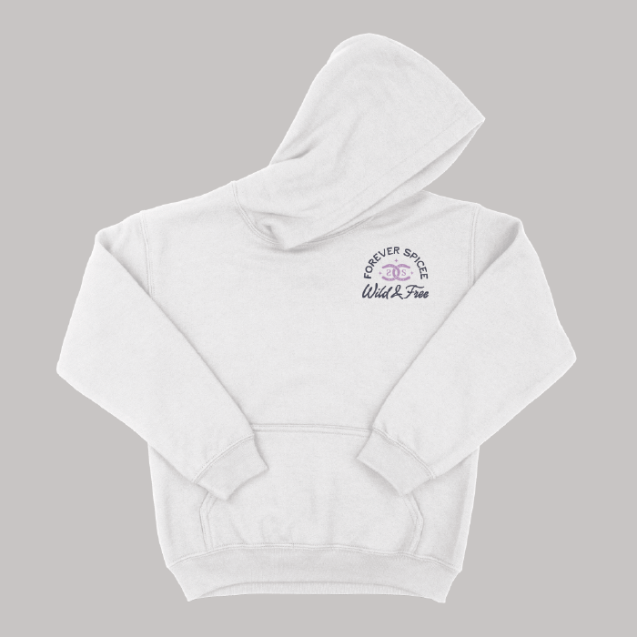 Hearts That Run Free | White | Hoodie