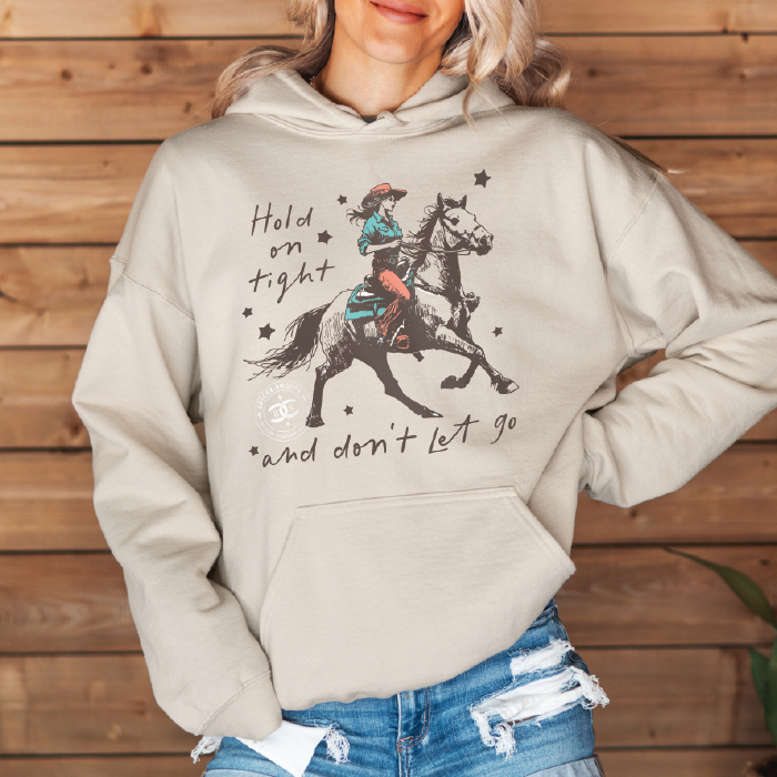 Hold On Tight | Sand | Hoodie