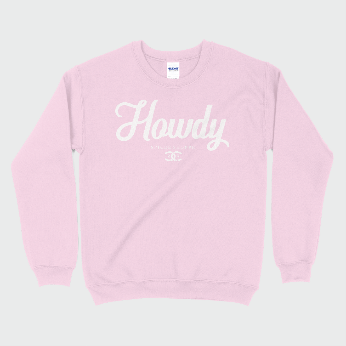 Howdy | Light Pink | Sweatshirt