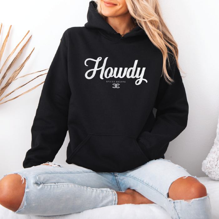 Howdy | Black | Hoodie