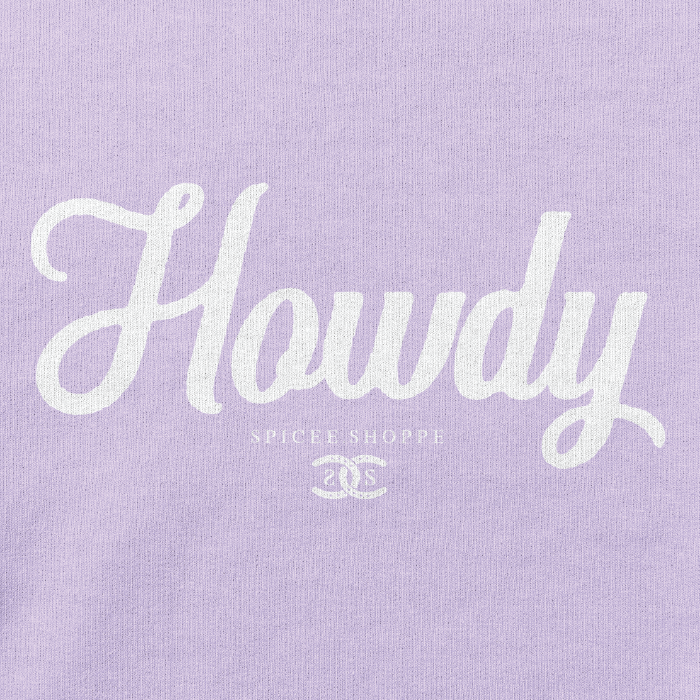 Howdy | Orchid | Hoodie