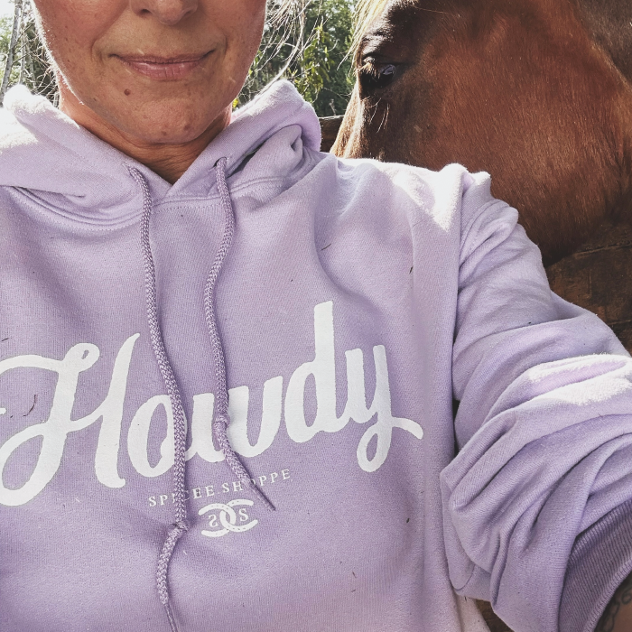 Howdy | Orchid | Hoodie