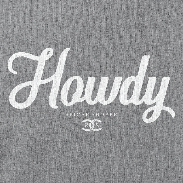 Howdy | Sport Grey | Hoodie