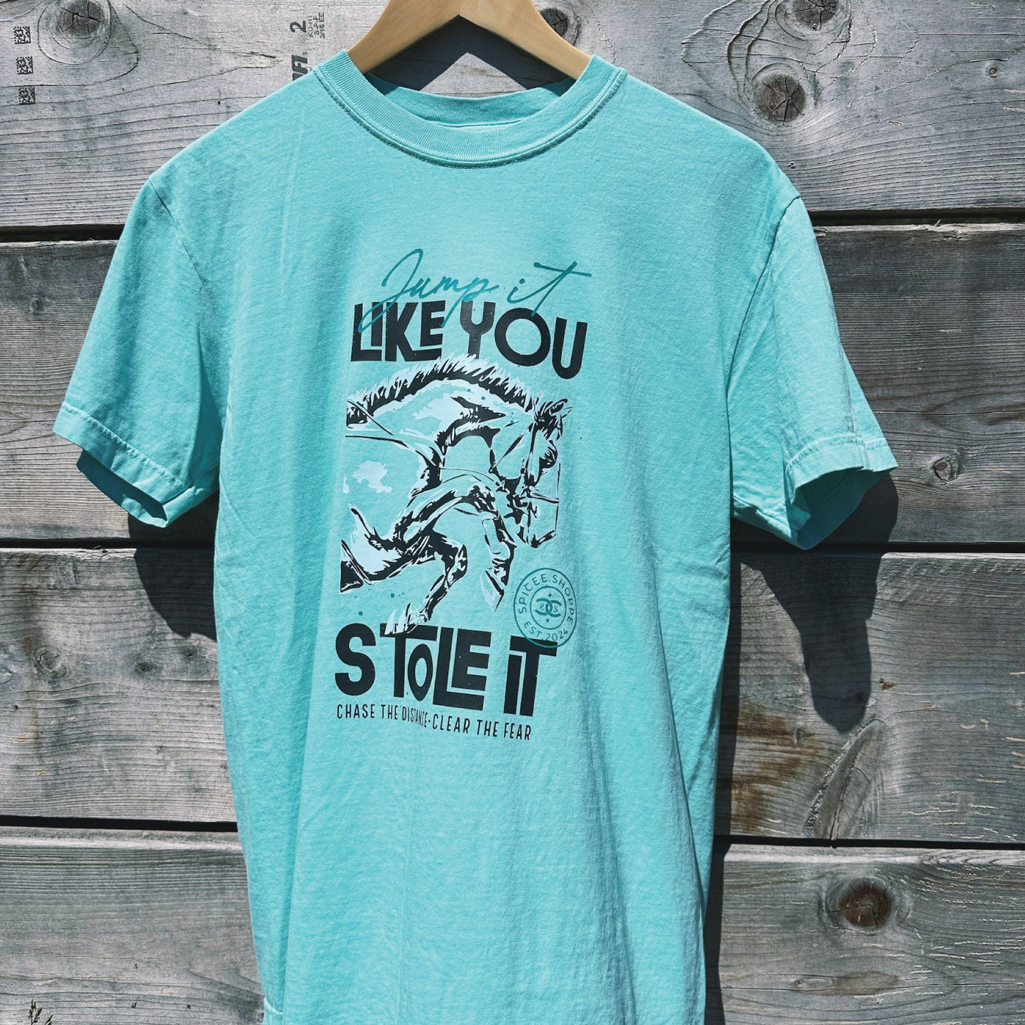 Jump It Like You Stole It | Chalky Mint | Tee Shirt