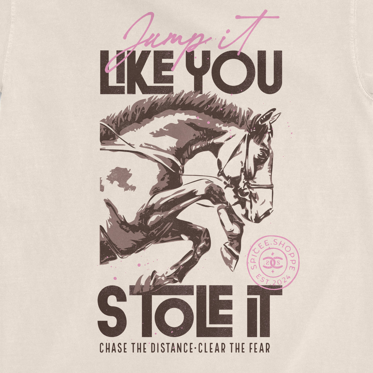 Jump It Like You Stole It | Ivory | Tee Shirt