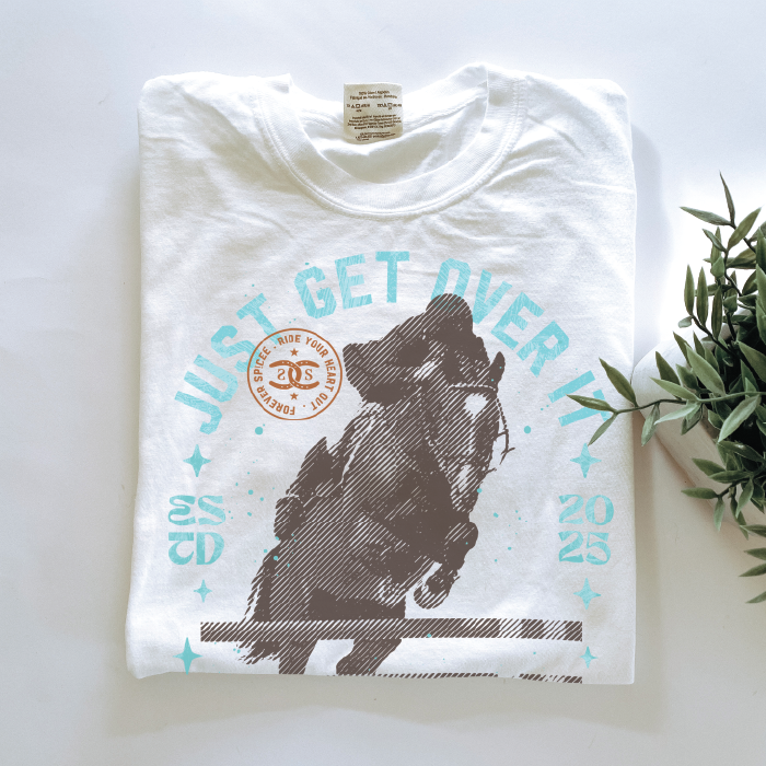 Just Get Over It | White | Tee Shirt