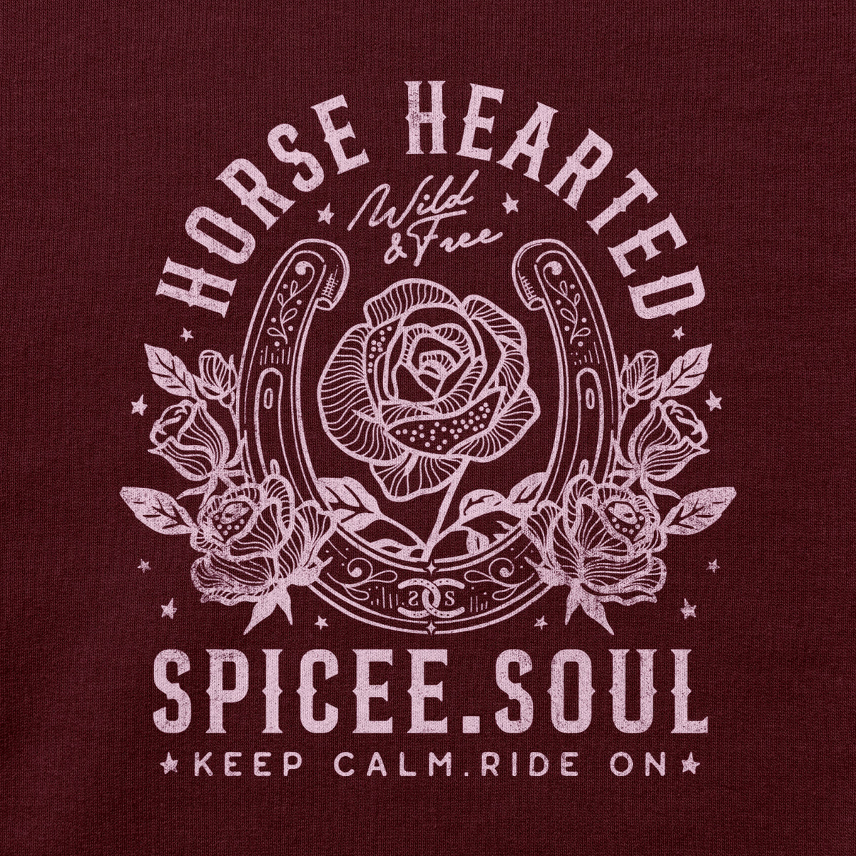 Keep Calm | Maroon | Sweatshirt