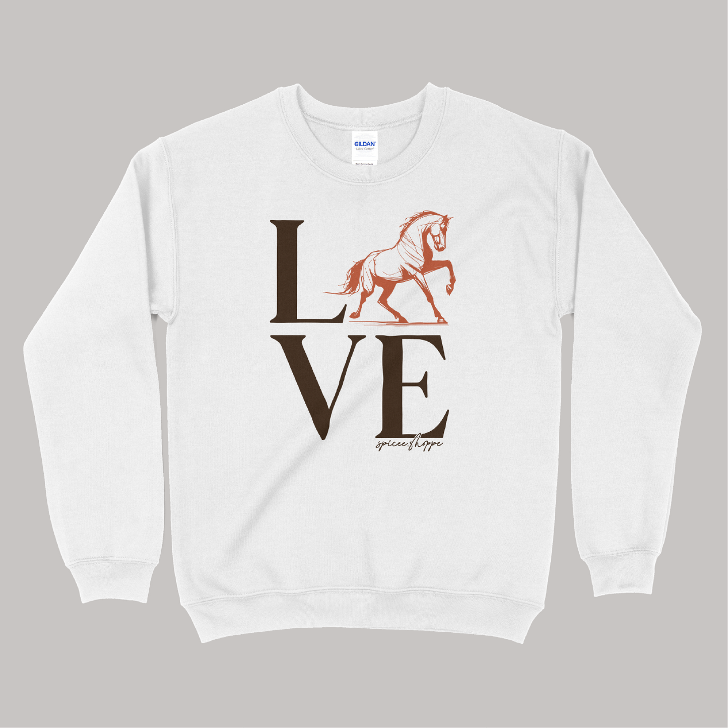 LOVE | White | Sweatshirt