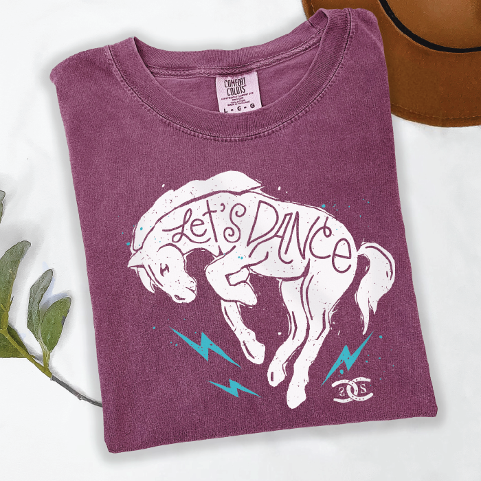 Let's Dance | Berry | Tee Shirt