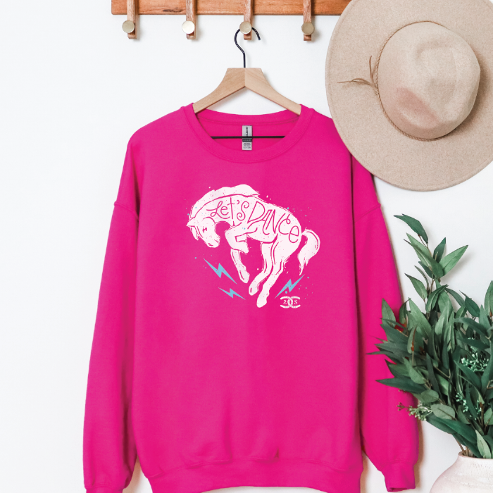 Let's Dance | Bright Pink | Sweatshirt