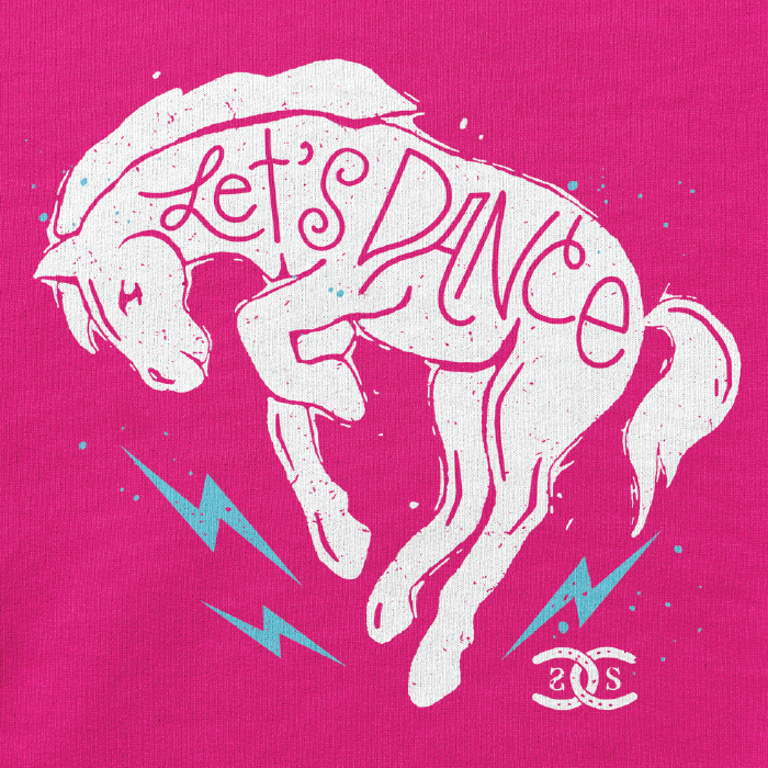 Let's Dance | Bright Pink | Sweatshirt