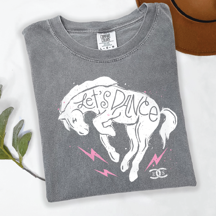 Let's Dance | Grey | Tee Shirt