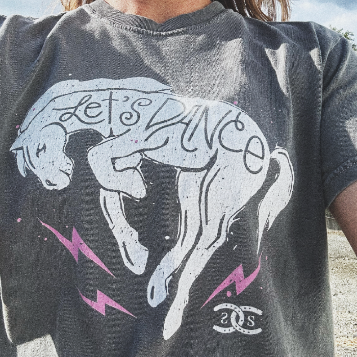 Let's Dance | Grey | Tee Shirt